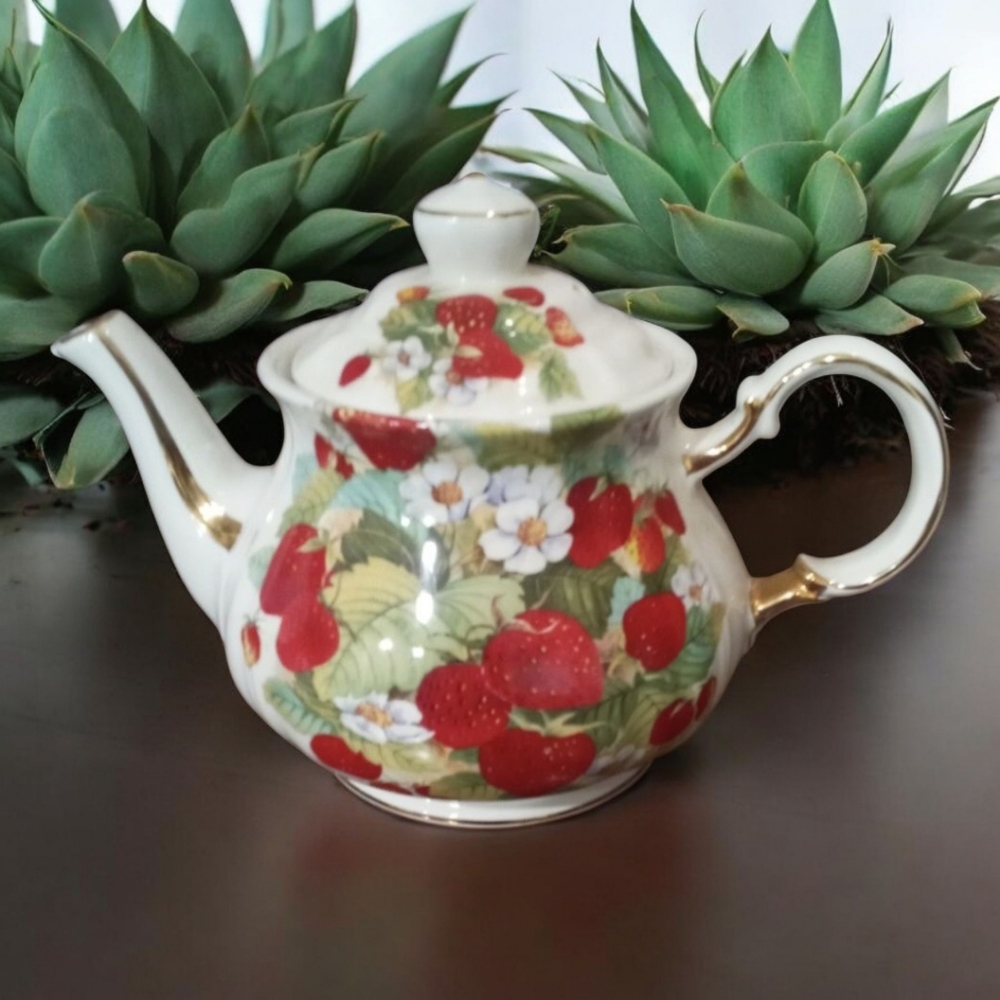 z VTG Windsor by Sadler Teapot With Gold Trim - Picture 8 of 8